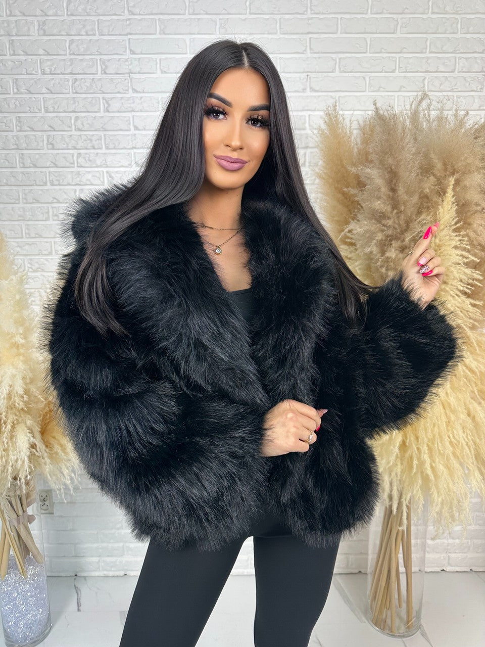 Kurtka BEAR ELEGANCE czerń