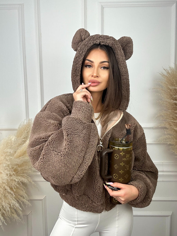 BLUZA PUCHATEK – kaptur z uszami