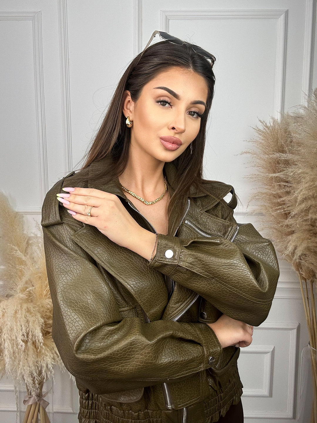 KURTKA SANDY - jesienny model oversize
