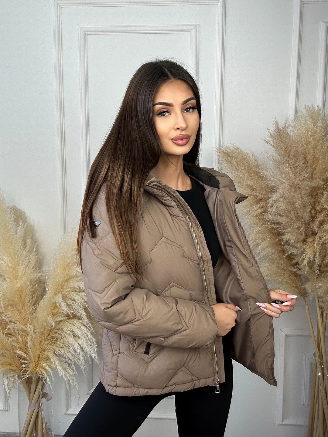 KURTKA KIRA - model na jesień, pikowana