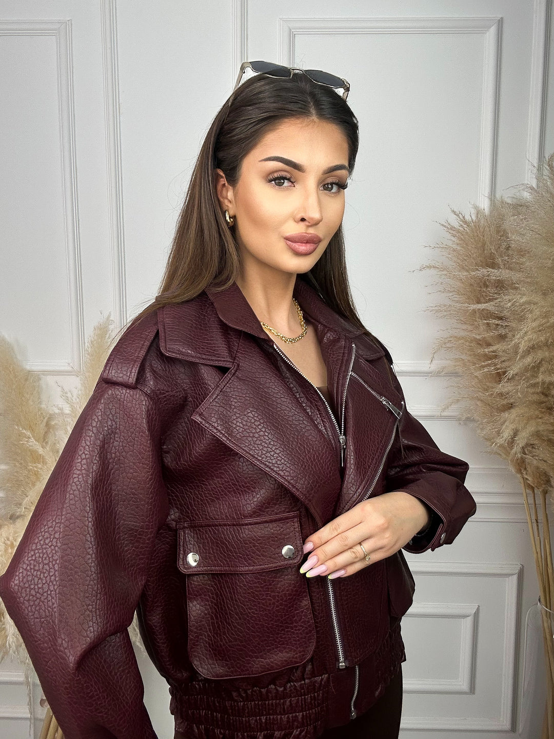 KURTKA SANDY - jesienny model oversize