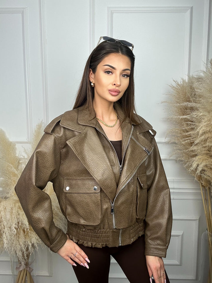 KURTKA SANDY - jesienny model oversize