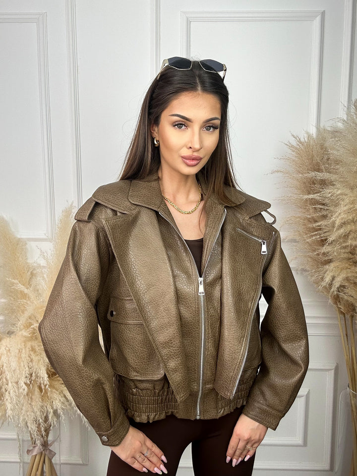 KURTKA SANDY - jesienny model oversize