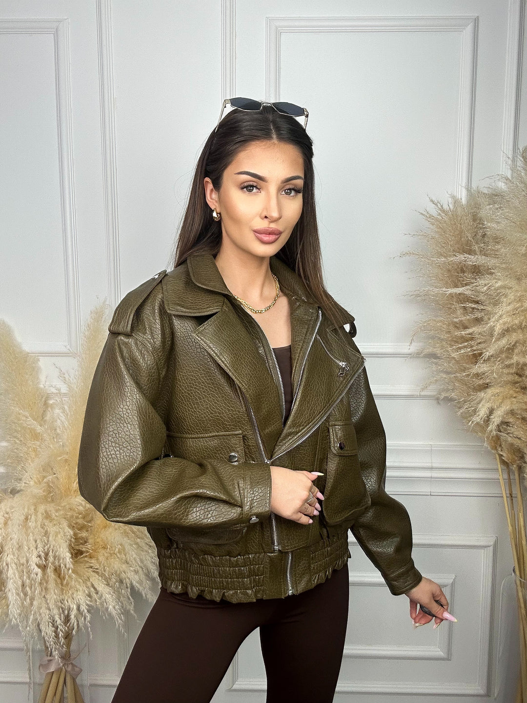 KURTKA SANDY - jesienny model oversize