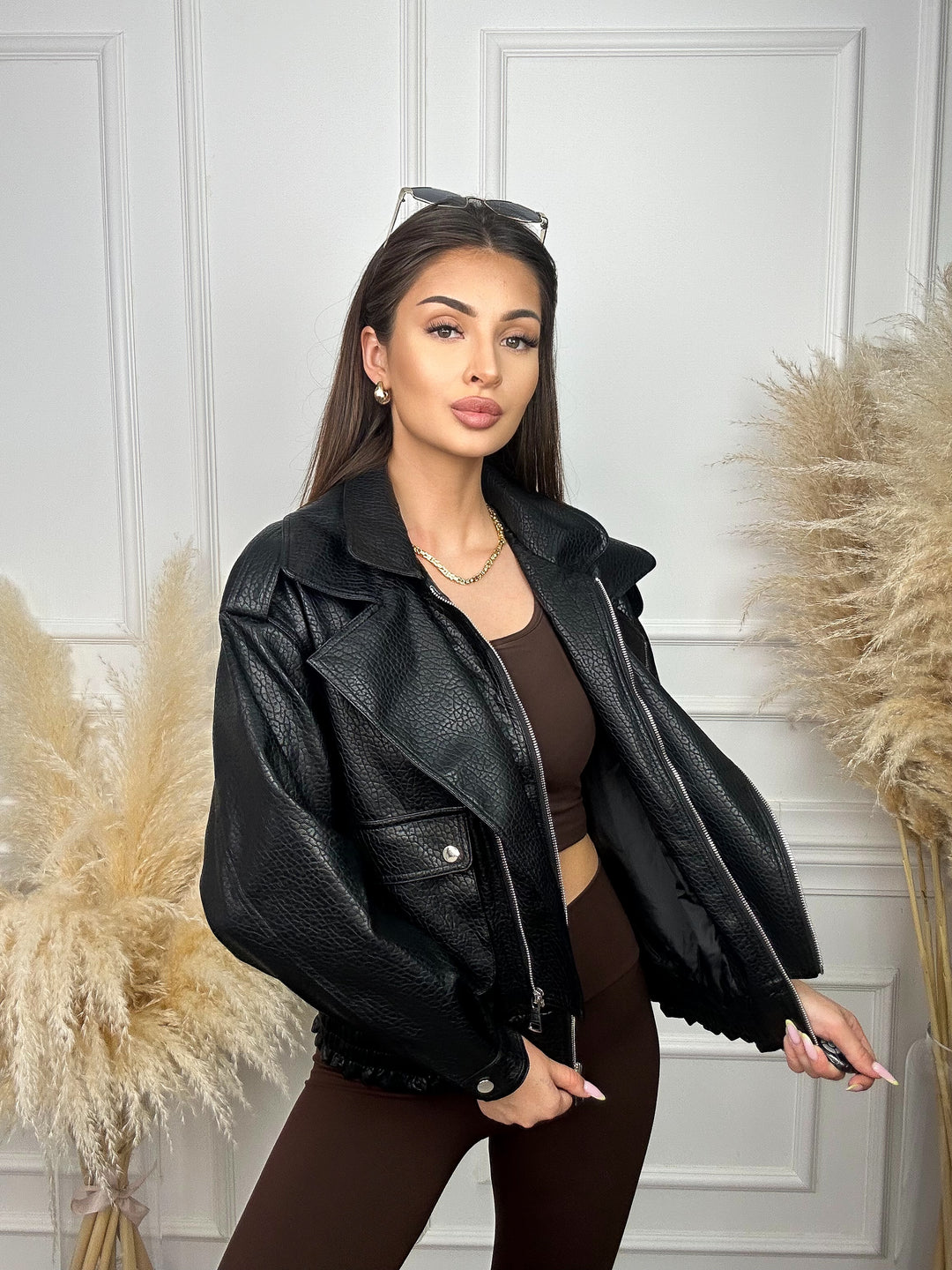 KURTKA SANDY - jesienny model oversize