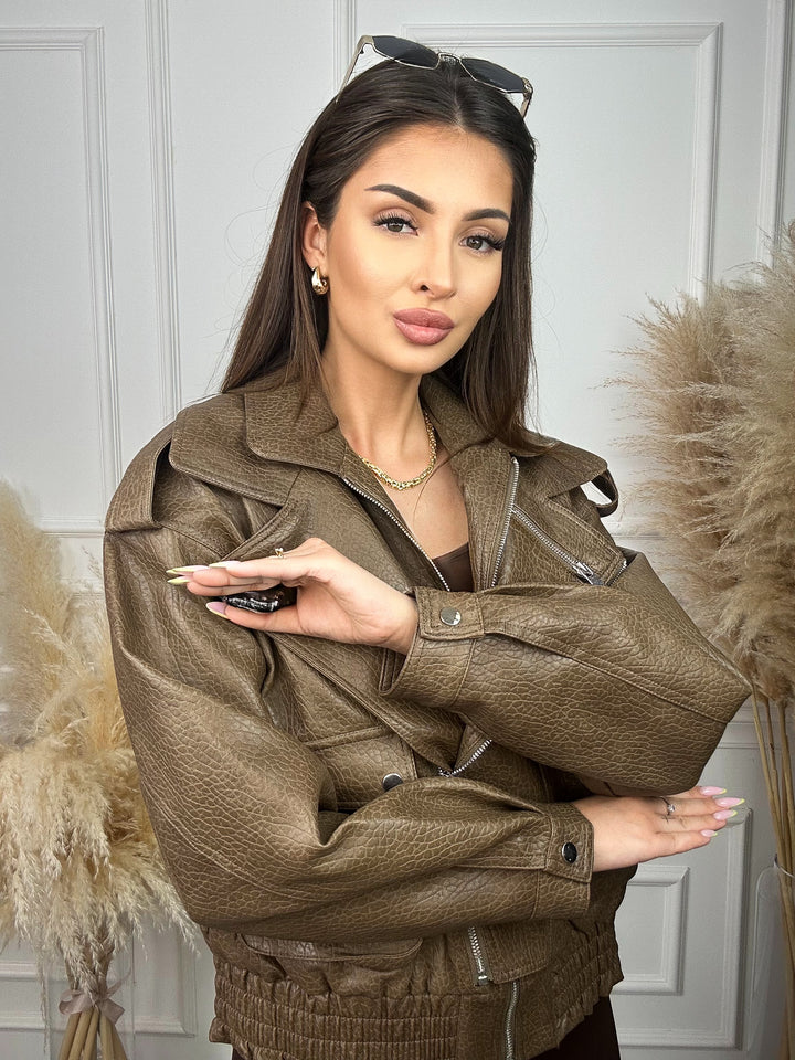 KURTKA SANDY - jesienny model oversize