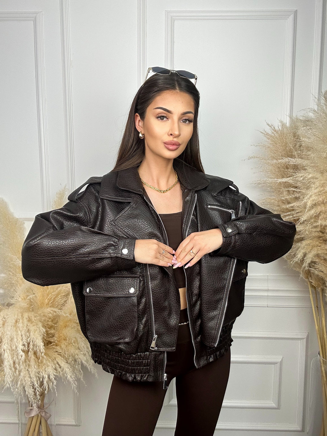 KURTKA SANDY - jesienny model oversize