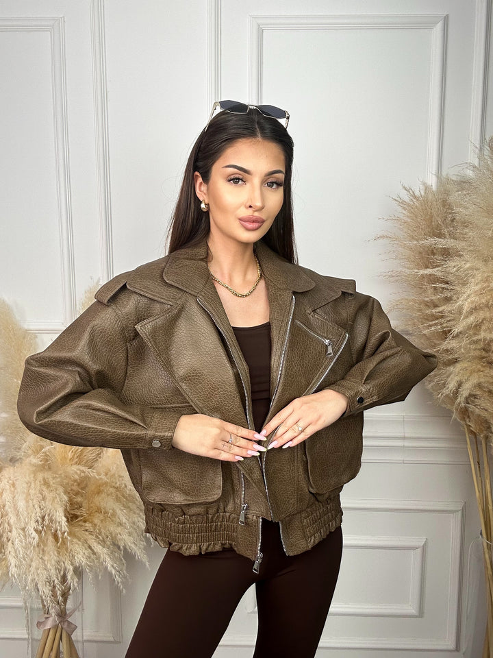 KURTKA SANDY - jesienny model oversize