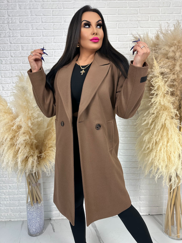 Płaszcz LADY MANTLE - klasyczny płaszcz polskiego producenta SM Collection