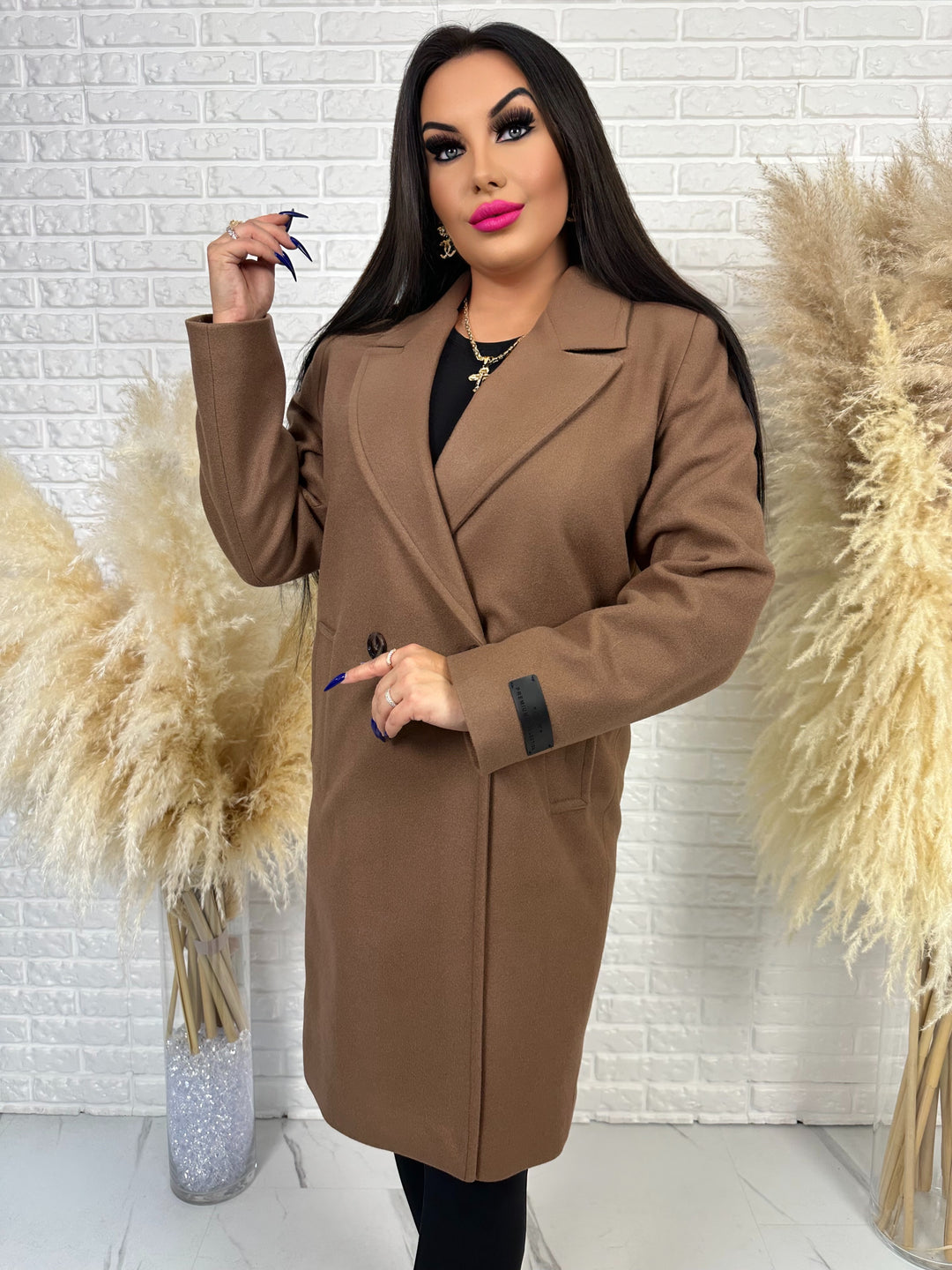 Płaszcz LADY MANTLE - klasyczny płaszcz polskiego producenta SM Collection