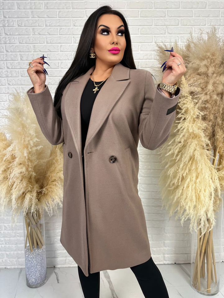 Płaszcz LADY MANTLE - klasyczny płaszcz polskiego producenta SM Collection