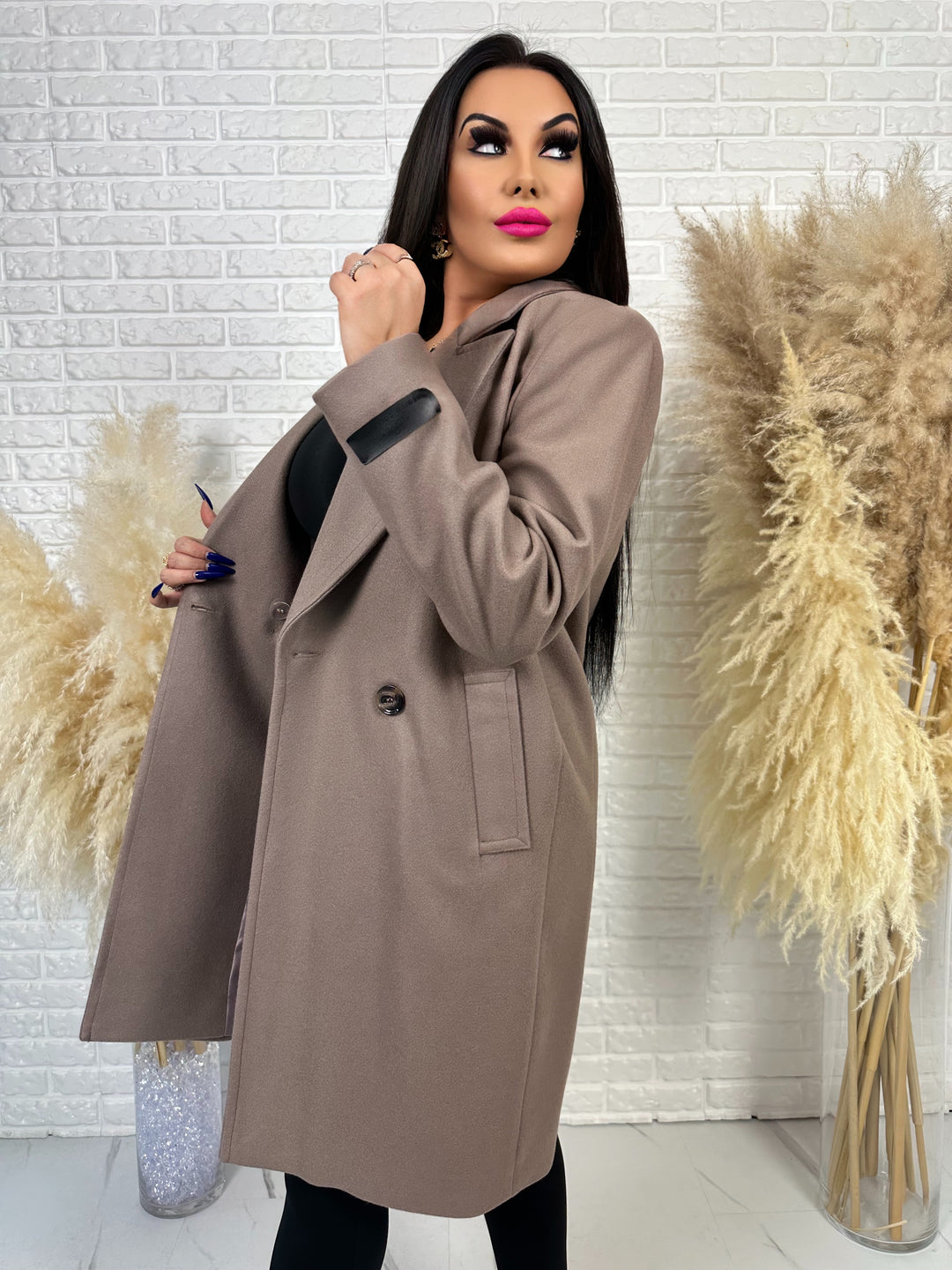 Płaszcz LADY MANTLE - klasyczny płaszcz polskiego producenta SM Collection