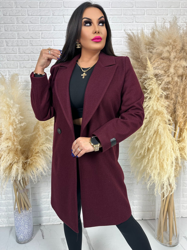 Płaszcz LADY MANTLE - klasyczny płaszcz polskiego producenta SM Collection