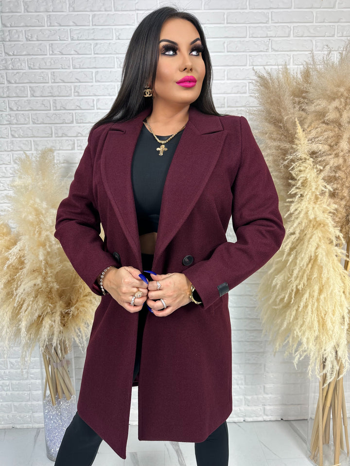 Płaszcz LADY MANTLE - klasyczny płaszcz polskiego producenta SM Collection