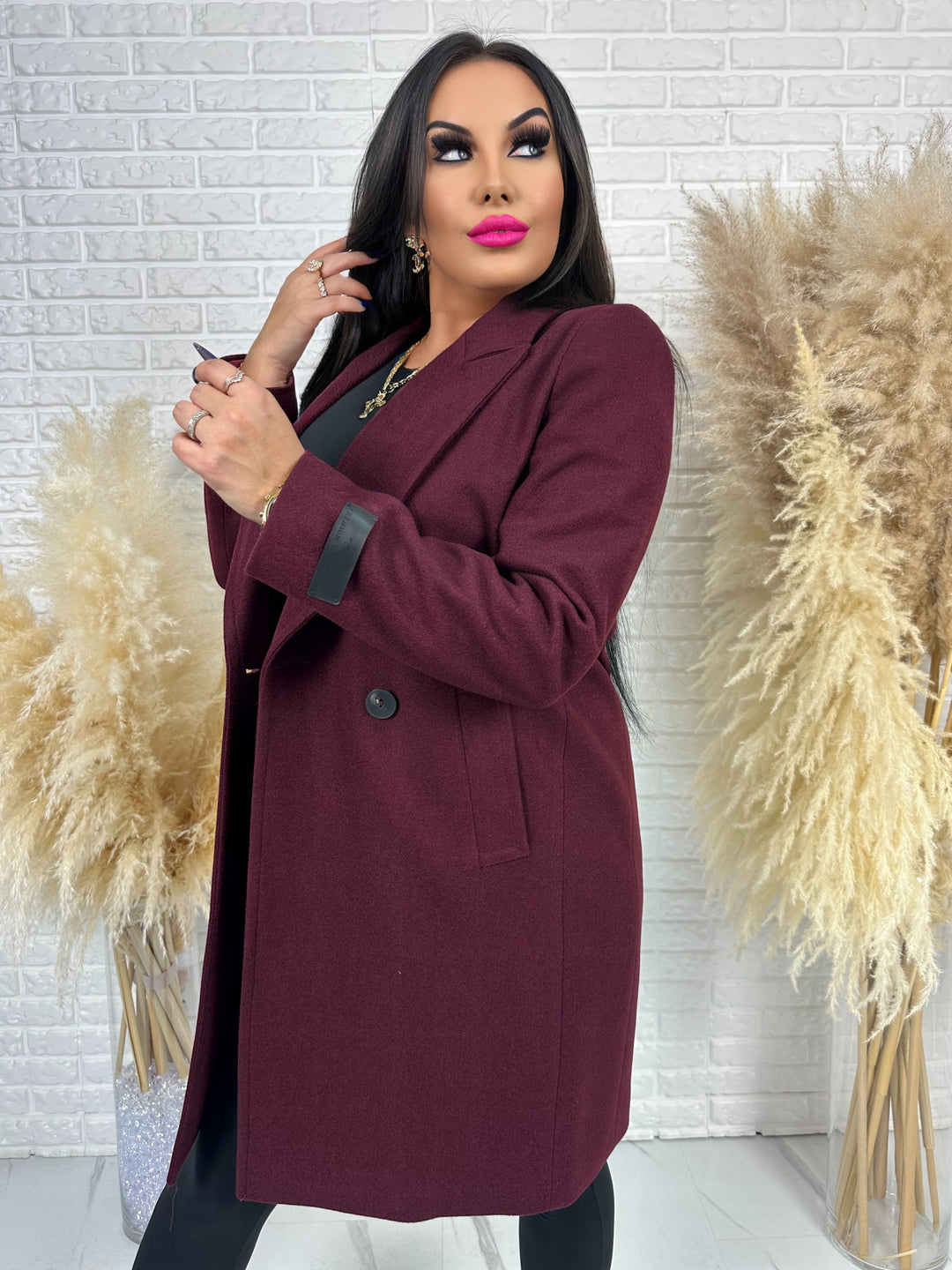 Płaszcz LADY MANTLE - klasyczny płaszcz polskiego producenta SM Collection