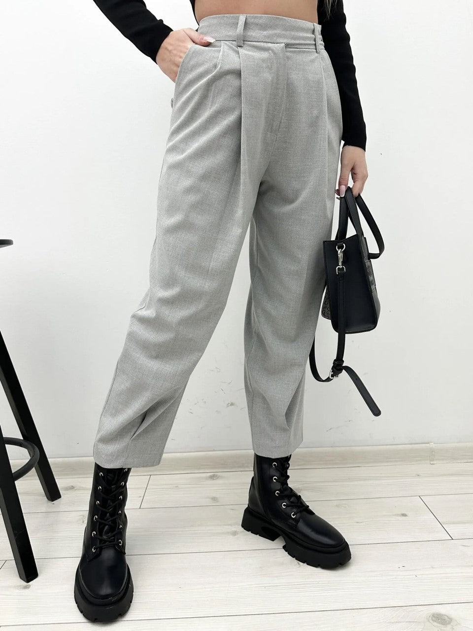 Spodnie KLAUDIA szare