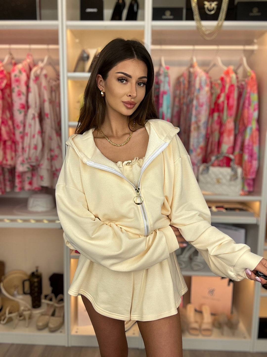 Bluza SHINE UP model oversize do kompletu