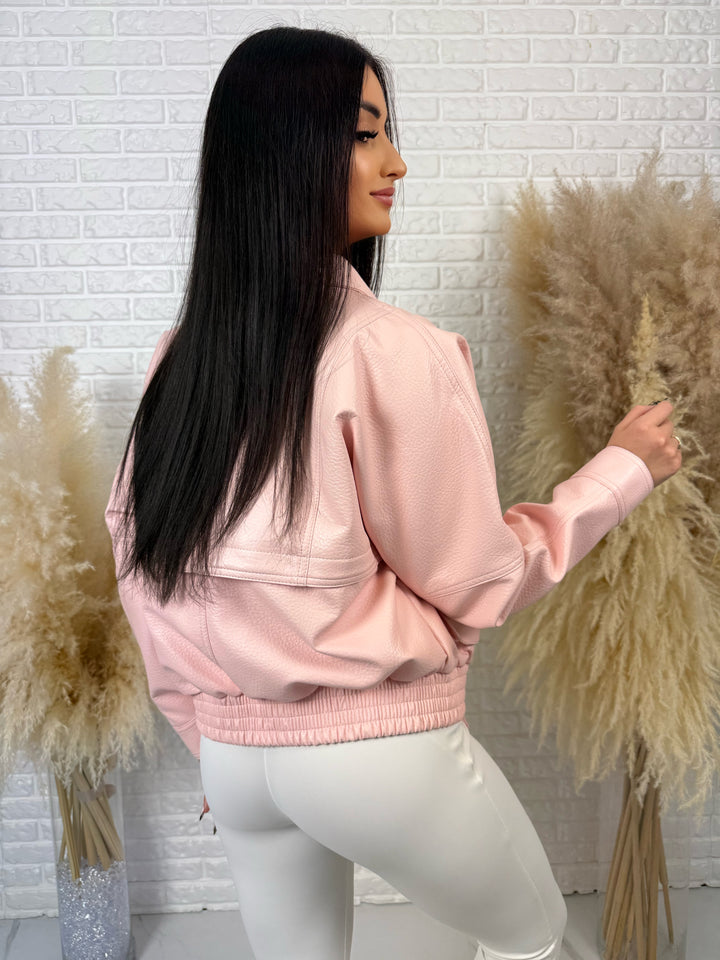 Kurtka wiosenna MIRABELLA - duże kieszenie, krój oversize