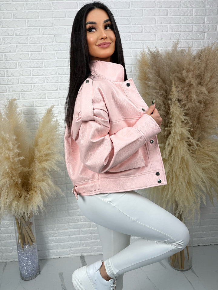 Kurtka KAJA - szerokie ramiona z napami