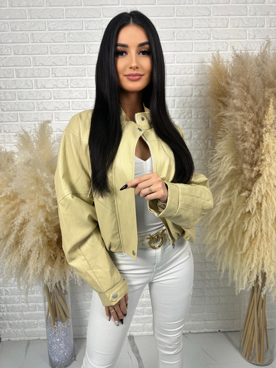 Kurtka NOWA - kurtka wiosenna, lekki lejący materiał