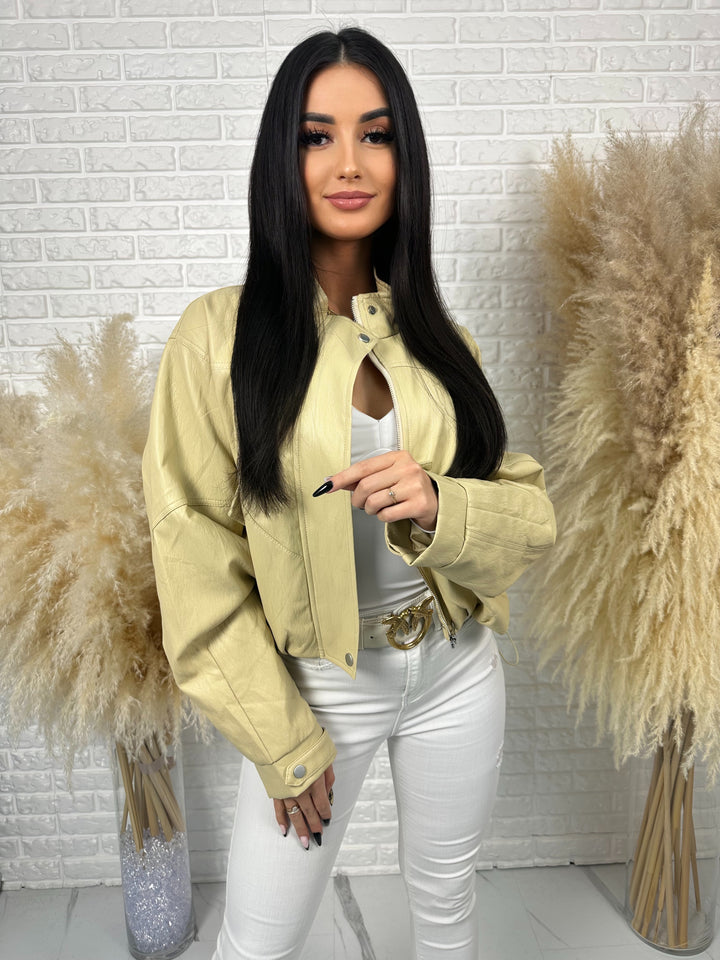 Kurtka NOWA - kurtka wiosenna, lekki lejący materiał