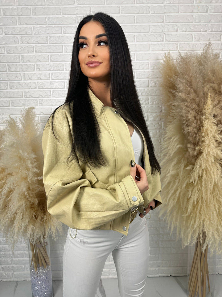 Kurtka NOWA - kurtka wiosenna, lekki lejący materiał