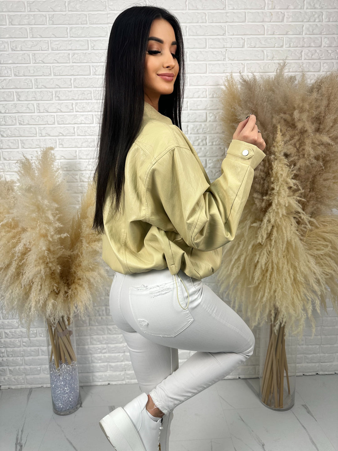 Kurtka NOWA - kurtka wiosenna, lekki lejący materiał