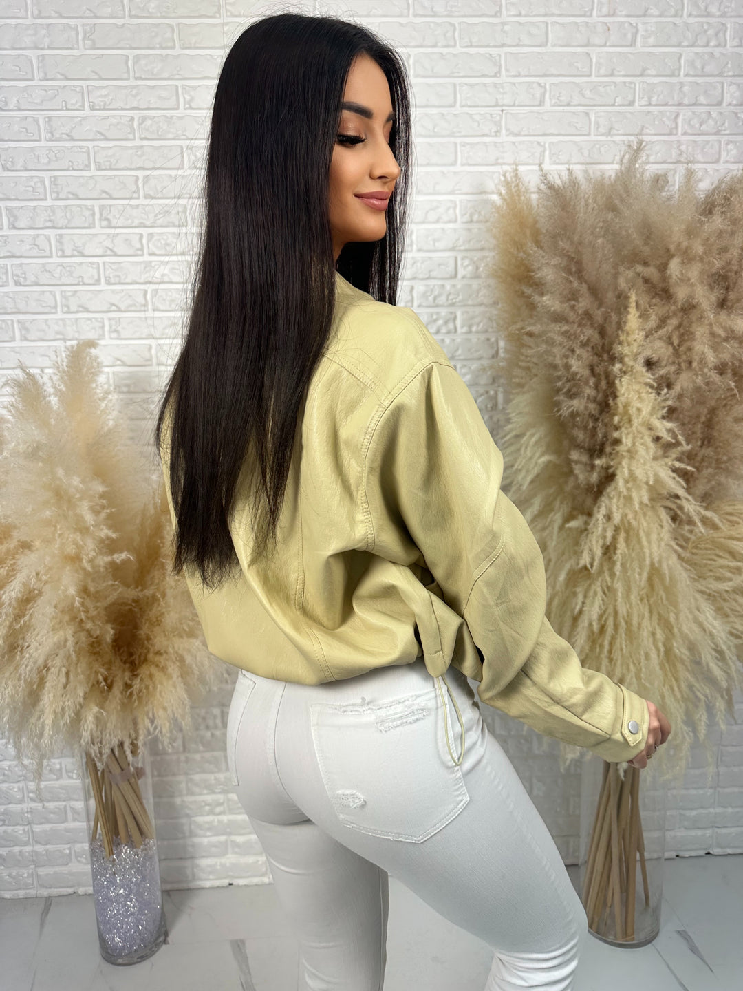 Kurtka NOWA - kurtka wiosenna, lekki lejący materiał