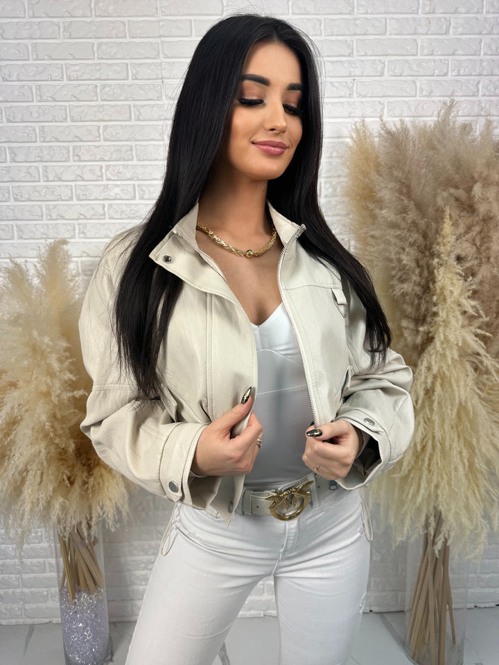 Kurtka NOWA - kurtka wiosenna, lekki lejący materiał