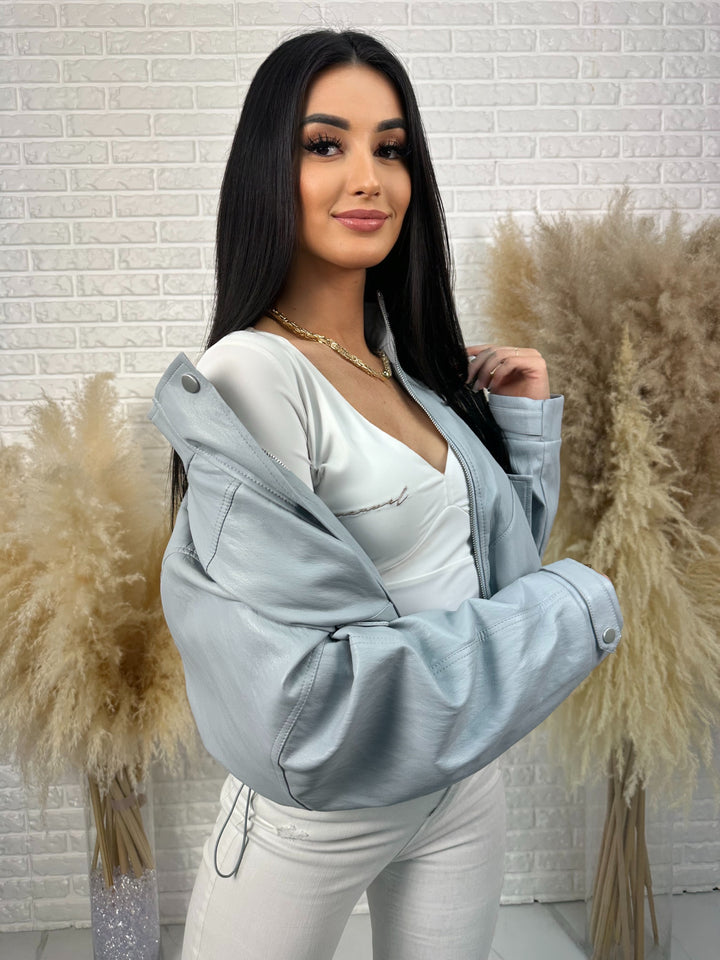 Kurtka NOWA - kurtka wiosenna, lekki lejący materiał