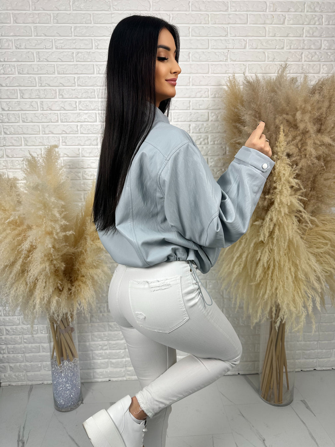 Kurtka NOWA - kurtka wiosenna, lekki lejący materiał