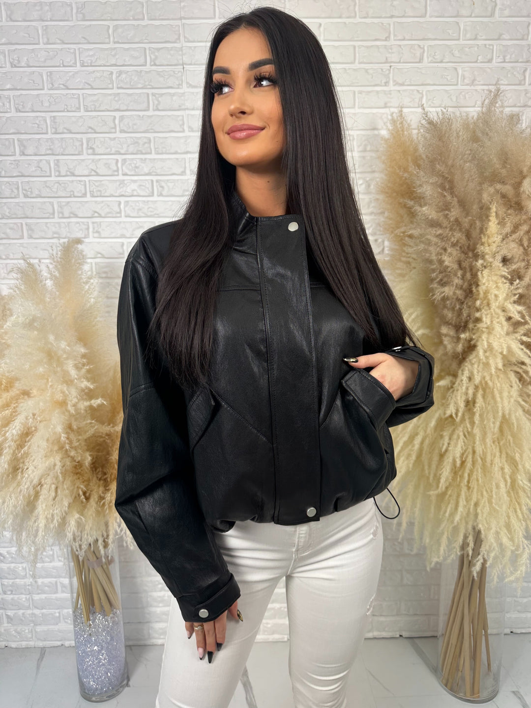 Kurtka NOWA - kurtka wiosenna, lekki lejący materiał