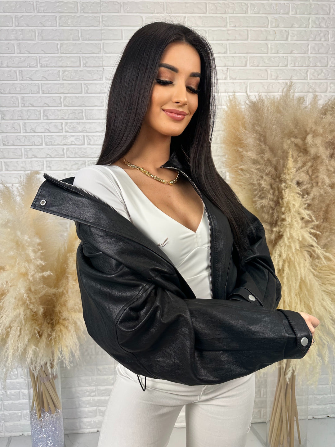 Kurtka NOWA - kurtka wiosenna, lekki lejący materiał