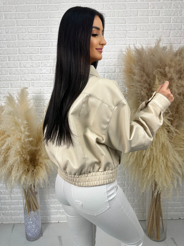 Kurtka wiosenna ANA - model oversize z dużymi kieszeniami