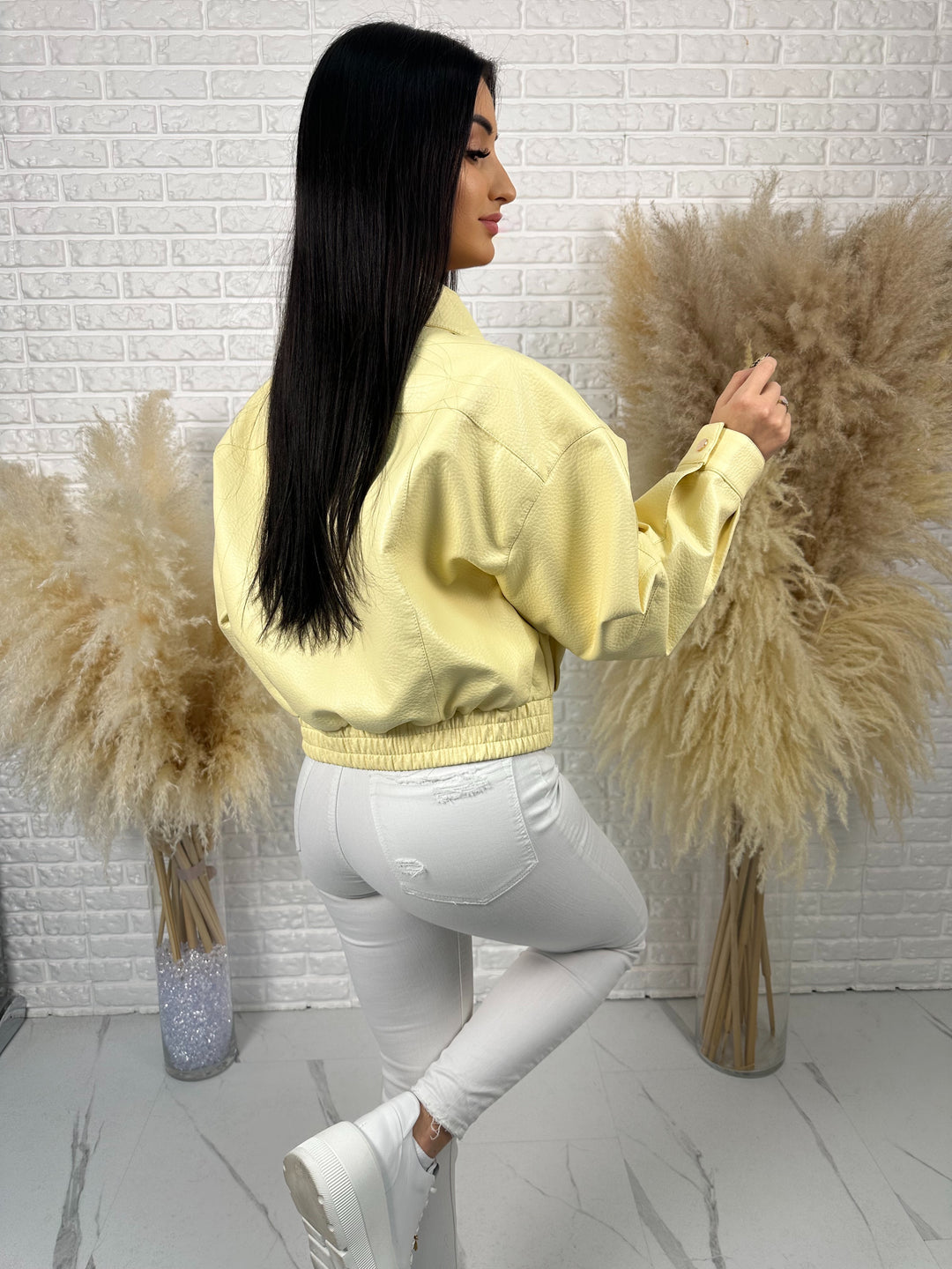 Kurtka wiosenna ANA - model oversize z dużymi kieszeniami