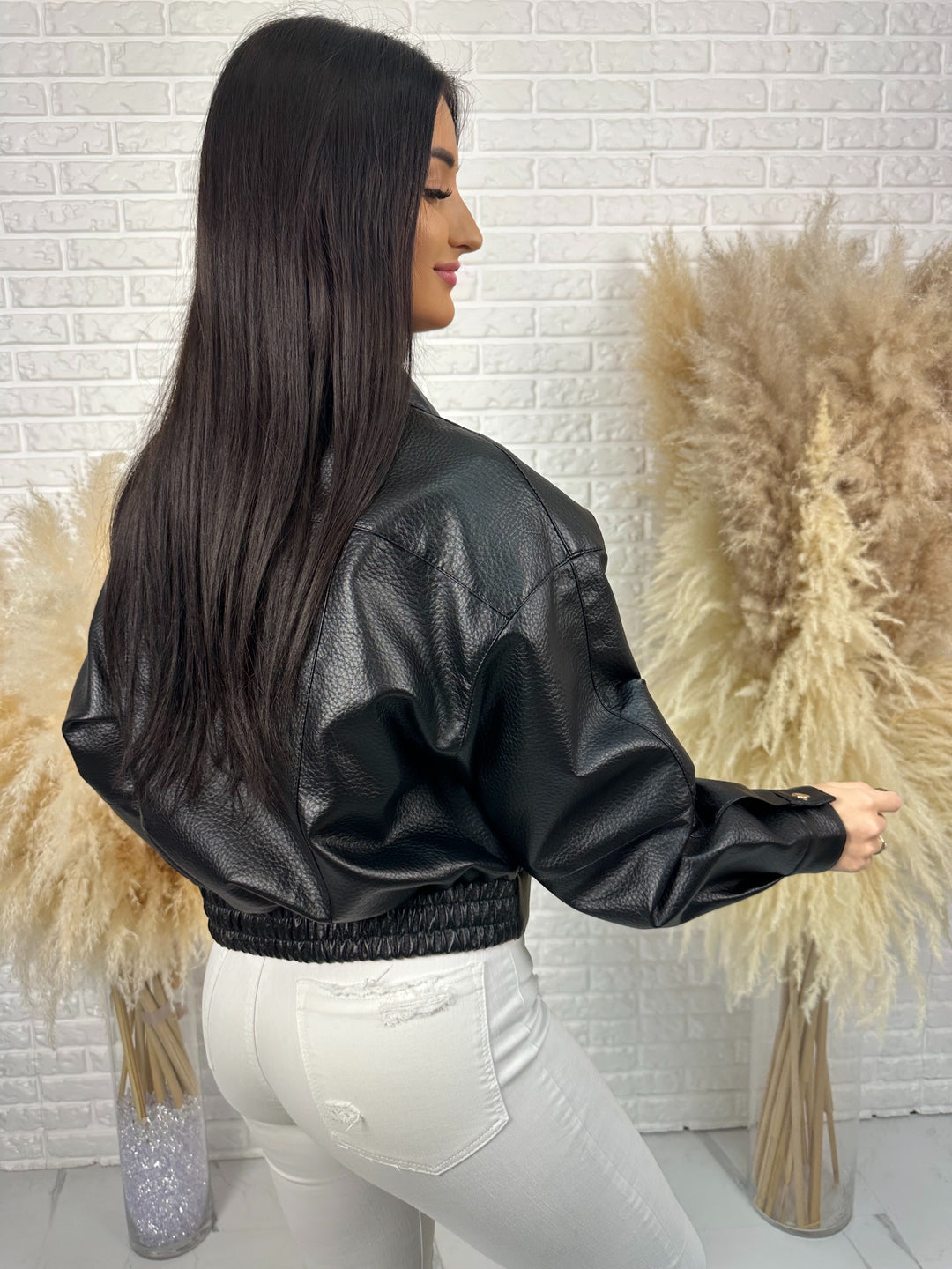 Kurtka wiosenna ANA - model oversize z dużymi kieszeniami