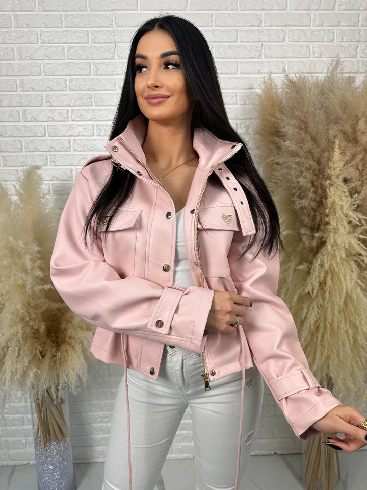 Kurtka VALKIRA - ściągacz w pasie, paski na rękawach