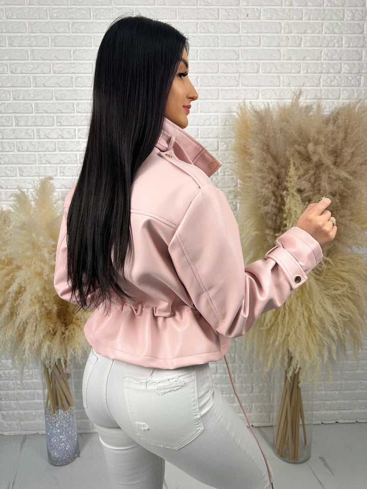 Kurtka VALKIRA - ściągacz w pasie, paski na rękawach