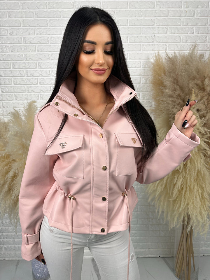 Kurtka VALKIRA - ściągacz w pasie, paski na rękawach