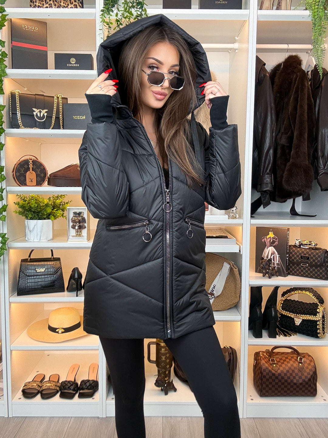 KURTKA IWONA – zimowa, polska produkcja SM COLLECTION