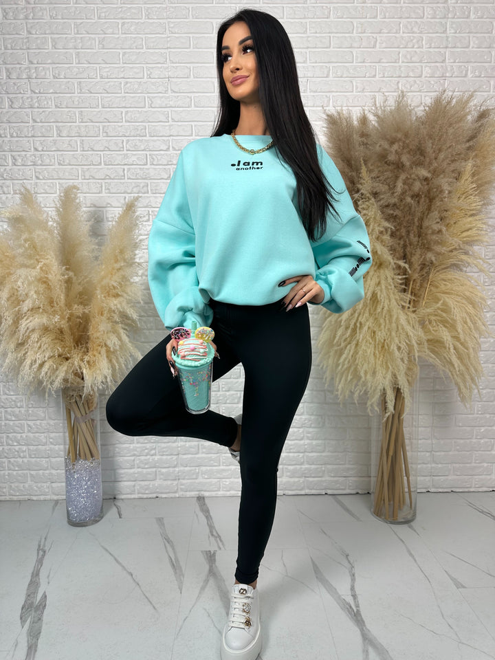 Komplet dresowy POWER - mięsista bawełniana bluza + leginsy