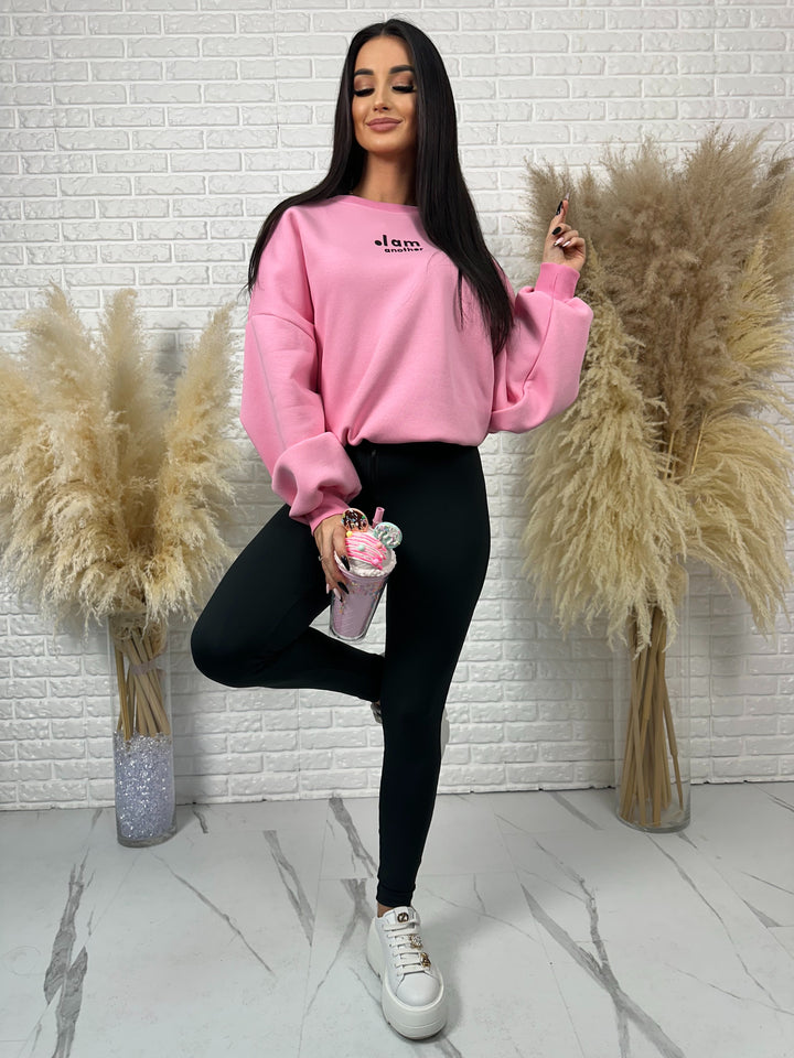 Komplet dresowy POWER - mięsista bawełniana bluza + leginsy