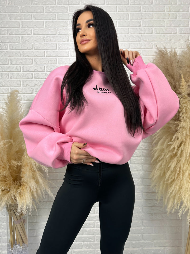 Komplet dresowy POWER - mięsista bawełniana bluza + leginsy