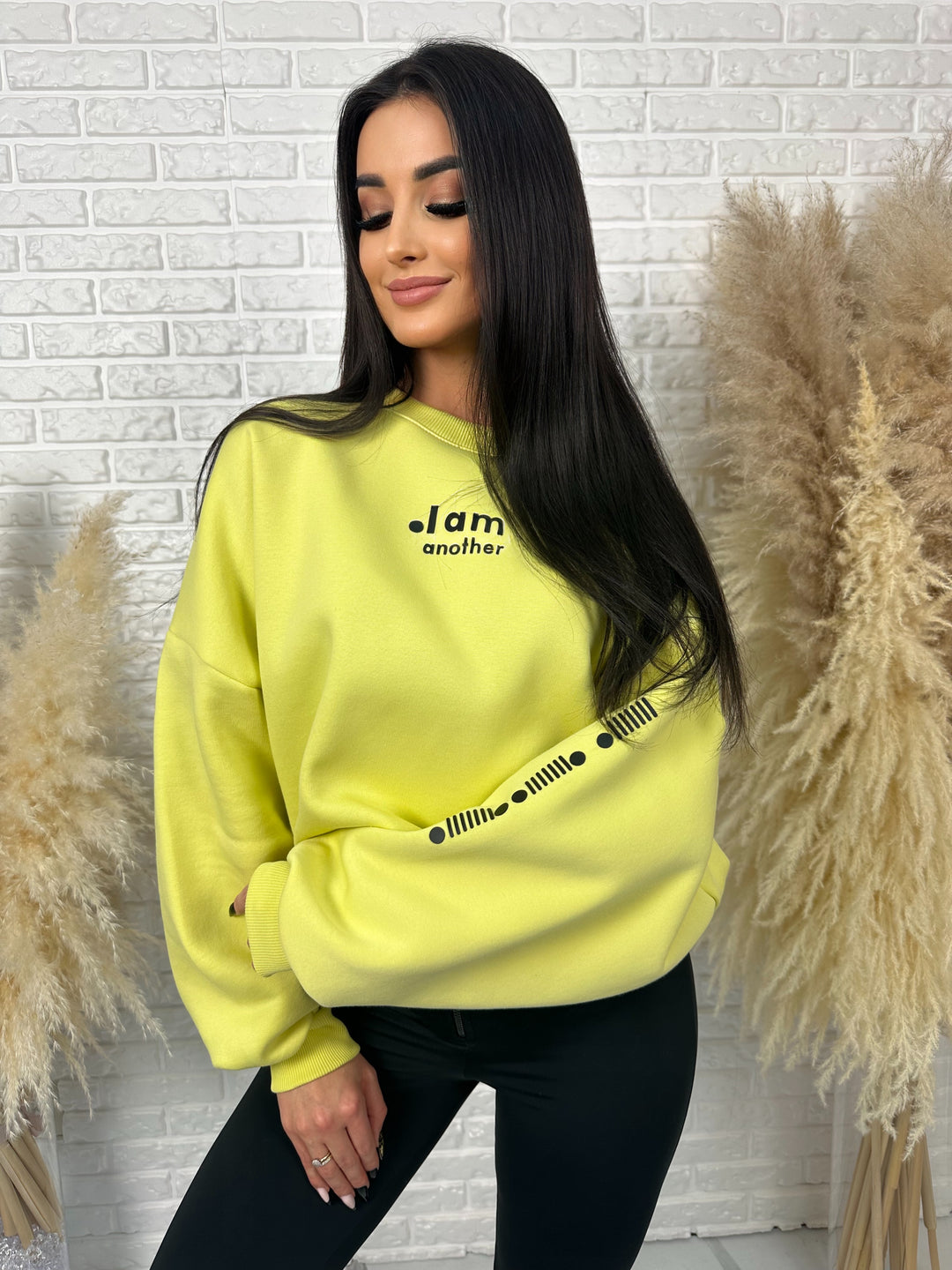 Komplet dresowy POWER - mięsista bawełniana bluza + leginsy