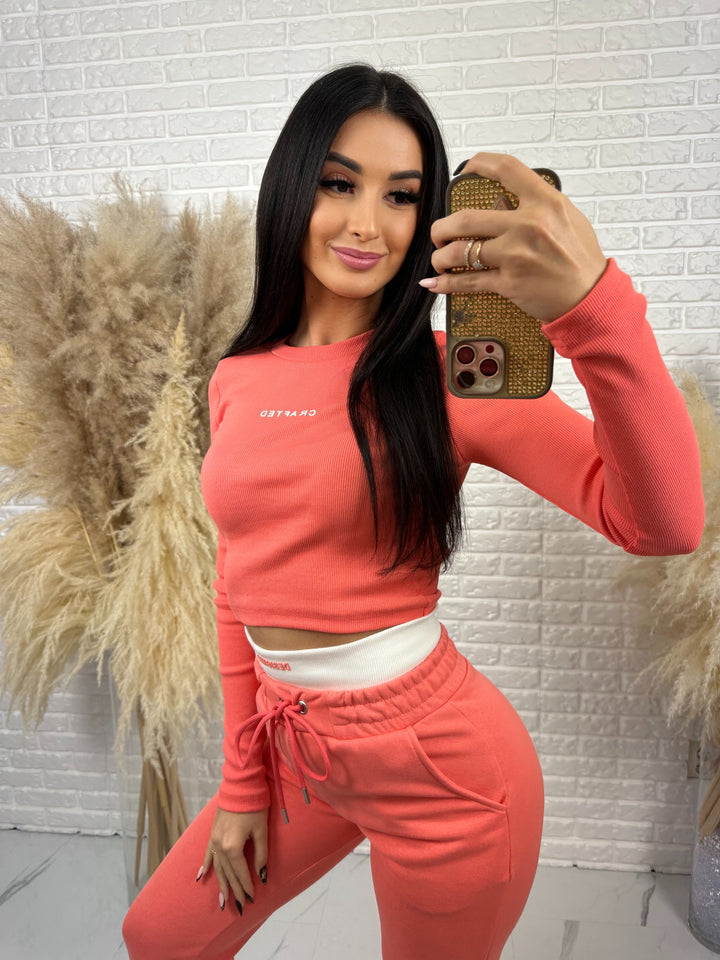 Komplet dresowy CRAFTED - bawełniany zestaw idealny na co dzień