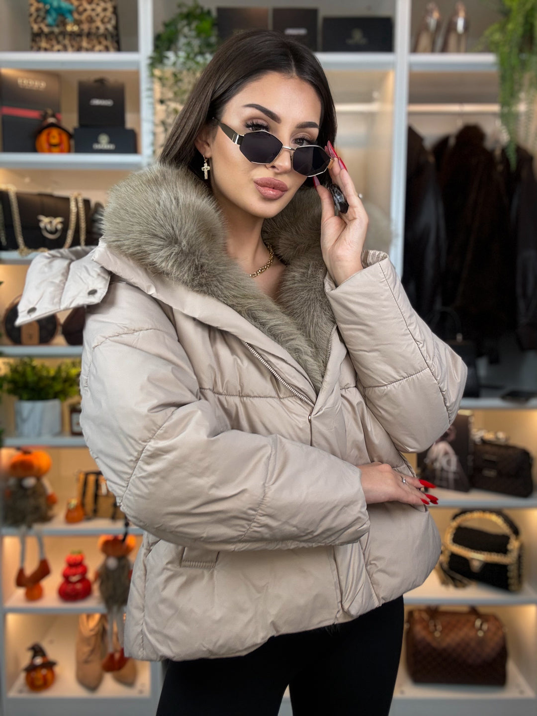 KURTKA DOLCE - zimowa kurtka typu puffer