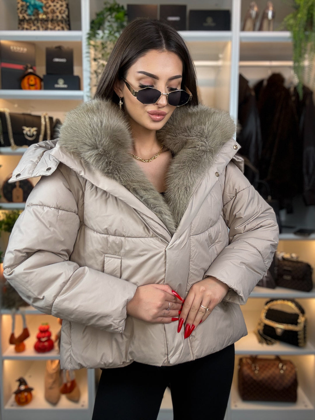 KURTKA DOLCE - zimowa kurtka typu puffer