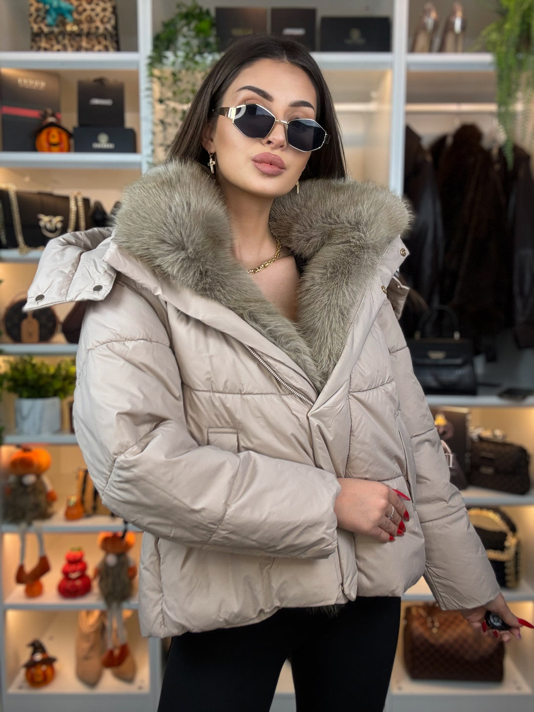 KURTKA DOLCE - zimowa kurtka typu puffer