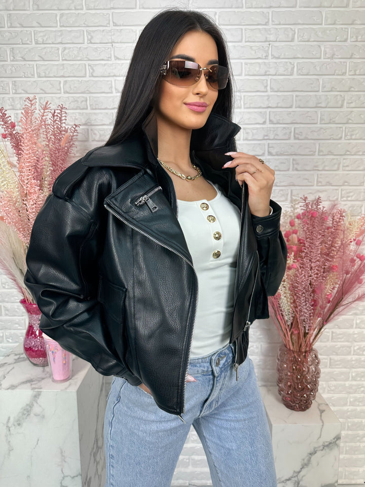 Kurtka BELLA - szeroka, oversizowa kurtka na wiosnę