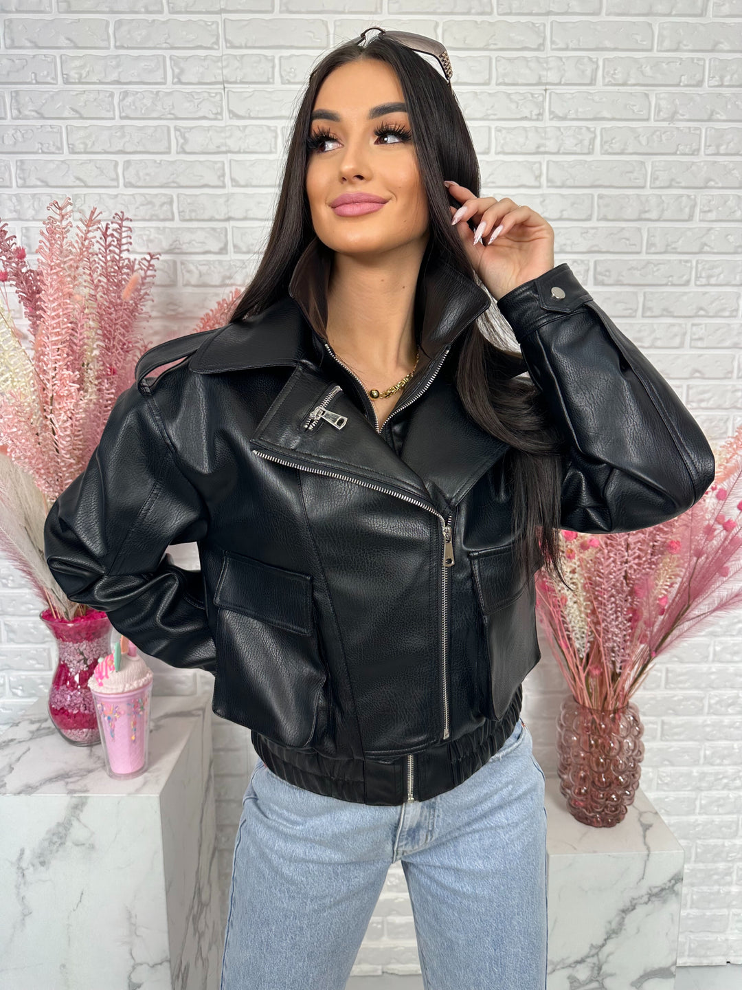 Kurtka BELLA - szeroka, oversizowa kurtka na wiosnę